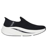 Skechers Donna Slip-ins: GO WALK Max Cushioning Arch Fit - Camilla Slip-On Shoes in Nero/Bianco, Taglia 37, Vegan, Lavabile in lavatrice
