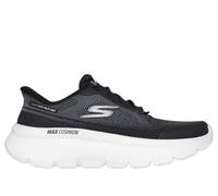 Skechers Donna Slip-ins: GO WALK Max Cushioning Hyper Burst - Nikita Sneaker in Nero/Bianco, Taglia 37.5, Vegan, Lavabile in lavatrice