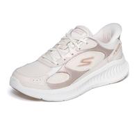 Skechers Scarpe da Ginnastica da Donna Go Walk Now, Oro, Taglia 40