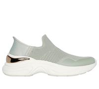 Skechers Donna Slip-ins: Hazel - Rosalind Sneaker in Verde, Taglia 38, Vegan