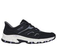 Skechers Donna Slip-ins: Hillcrest - Kamalino Sneaker in Nero/Porpora, Taglia 40