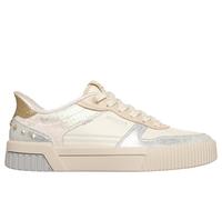 Skechers Donna Slip-ins: Jade - Studded Glow Sneaker in Bianco, Taglia 40