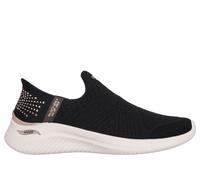 Skechers Donna Slip-ins Martha Stewart: Arch Fit Ultra Flex 3.0 - Brilliant Diamond Sneaker in Nero/Rosa Oro, Taglia 37.5, Vegan