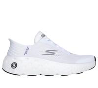 Skechers Donna Slip-ins: Max Cushioning Hyper Craze Sneaker in Bianco/Nero, Taglia 38, Vegan, Lavabile in lavatrice , Hyper Burst