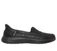 Skechers Donna Slip-ins: On-The-GO Flex - Source Shoes in Nero, Taglia 40, Vegan, Lavabile in lavatrice