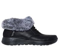 Skechers Donna Slip-ins: On-the-GO Joy - Cozy Charm Shoes in Nero/Grigio, Taglia 38.5, Vegan
