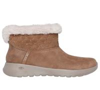 Skechers Donna Slip-ins: On-the-GO Joy - Cozy Shimmer Shoes in Nocciola, Taglia 37