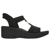 Skechers Donna Slip-ins: Parallel Lite - Dancing Away 2 Wedge in Nero, Taglia 37, Vegan