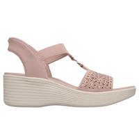 Skechers Donna Slip-ins: Parallel Lite - Dancing Away 2 Wedge in Rosa Scuro, Taglia 39, Vegan