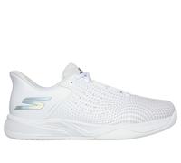Skechers Donna Slip-ins Relaxed Fit: Viper Court Reload Sneaker in Bianco, Taglia 39, Vegan, Lavabile in lavatrice , Arch Fit
