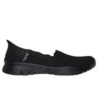 Skechers Donna Slip-ins: Seager - Believe It Shoes in Nero, Taglia 41, Vegan, Lavabile in lavatrice
