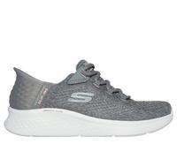 Skechers Donna Slip-ins: Skech-Lite Pro - Natural Beauty Sneaker in Grigio, Taglia 41, Lavabile in lavatrice