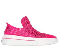 Skechers Donna Slip-ins Snoop Dogg: Snoop One - Rhine-Stoned Sneaker in Rosa, Taglia 38.5