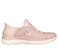 Skechers Donna Slip-ins: Summits - Dazzling Haze Sneaker in Rosa, Taglia 37, Vegan