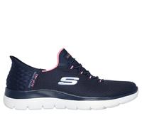 Scarpe Skechers Summits Diamond Dream Slip-ins blu navy rosa donna - 40