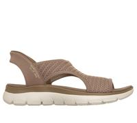Skechers Donna Slip-ins: Summits Sandali - Sweetly Evolved in Marrone, Taglia 40, Vegan, Lavabile in lavatrice