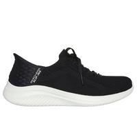 Skechers Hands Free Ultra Flex 3.0 Brilliant Path, Scarpe da Ginnastica Donna, Nero/Bianco, 38.5 EU Larga