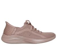 Skechers Donna Slip-ins: Ultra Flex 3.0 - Pure Color Sneaker in Talpa Scuro, Taglia 36.5, Vegan, Lavabile in lavatrice