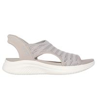 Skechers Donna Slip-ins: Ultra Flex 3.0 - Sun Warmth Sandali in Grigio, Taglia 36, Vegan