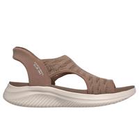 Skechers Donna Slip-ins: Ultra Flex 3.0 - Sun Warmth Sandali in Marrone, Taglia 38, Vegan