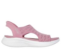 Skechers Donna Slip-ins: Ultra Flex 3.0 - Sun Warmth Sandali in Rosa, Taglia 39, Vegan