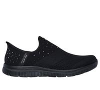 Skechers Donna Slip-ins: Virtue - Starlight Sneaker in Nero, Taglia 36, Vegan