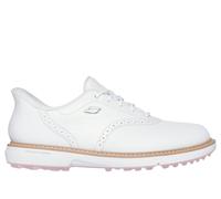 Skechers Donna Slip-ins Waterproof: GO GOLF Prestige SL Shoes in Bianco/Rosa, Taglia 39.5, Arch Fit