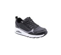 Skechers Donna Sneakers UNO - Metallic Sliders Scarpe Stringate 177873 BLK Nero
