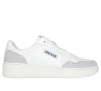 Skechers Donna Sport Court 2.0 - On The Block Sneaker in Bianco, Taglia 36