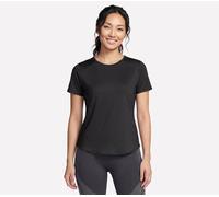 Skechers Donna Stride Performance maglietta in Nero, Taglia XS