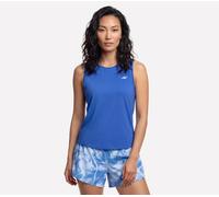 Skechers Donna Stride Performance Tank in Blu/Oro, Taglia Largo