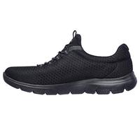 Skechers Donna Summits 12980 Scarpe da ginnastica, Black Mesh/ Trim, 40 EU
