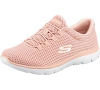 Skechers Donna Summits 12985 Scarpe da ginnastica, Rose Mesh/ White Trim, 41 EU