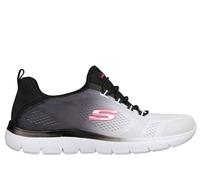 Skechers Donna Summits - Bright Charmer Sneaker in Nero/Bianco, Taglia 42, Vegan