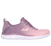 Skechers Donna Summits - Bright Charmer Sneaker in Rosa Chiaro, Taglia 39, Vegan