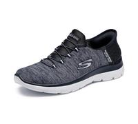 Skechers Scarpe da Ginnastica Summits Dazzling Haze Donna nera mesh rifiniture bianche TG 38