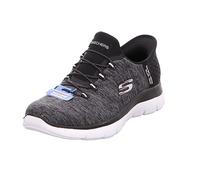 Skechers Summits Dazzling Haze, Scarpe da Ginnastica Donna, Nero, 39.5 EU