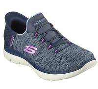 Skechers Summits Dazzling Haze, Scarpe da Ginnastica Donna, Blu Mare, 39.5 EU Larga