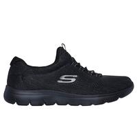 Skechers Donna Summits - Fun Flair Sneaker in Nero, Taglia 37, Vegan