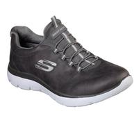 Skechers Donna Summits - Itz Bazik Sneaker in Carbone, Taglia 39