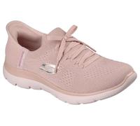 Skechers Donna Summits New Daily Scarpe da Ginnastica, Light Mauve Knit/Light Pink Trim, 41 EU