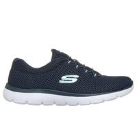 Skechers Donna Summits Sneaker in Blu Navy Blue/Blu Chiaro, Taglia 38.5, Vegan