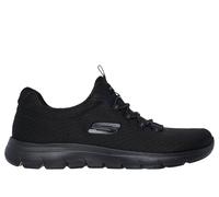 Skechers Donna Summits - Summer Blush Sneaker in Nero, Taglia 36.5, Vegan, Lavabile in lavatrice