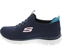 Skechers Donna Summits - Top Player Sneaker in Blu Navy Blue , Taglia 43, Vegan