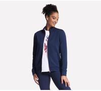 Skechers Donna The Hoodless felpa con cappuccio GO WALK Everywhere Giacca in Blu Navy Blue, Taglia 2XL
