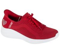 Skechers Donna Ultra Flex 3.0 Heart Me Scarpe da Allenamento, Red Knit/Trim, 37 EU