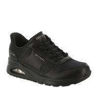 Skechers Donna Uno Banksia Slip-In ALLENATRICE, Black Duraleather/ Mesh, 35 EU