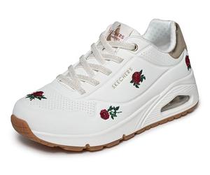 Skechers Donna Uno - Champagne & RosesSneaker | Sneaker casual con memory foam raffreddata ad aria, Skech-Air, vestibilità zeppa, nessun legamento