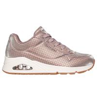 Skechers Donna UNO - Disco Nite Sneaker in Rosaoro, Taglia 38, Vegan