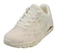 Skechers Donna Uno Marbel Marvel Bianco Ottico - 40 EU